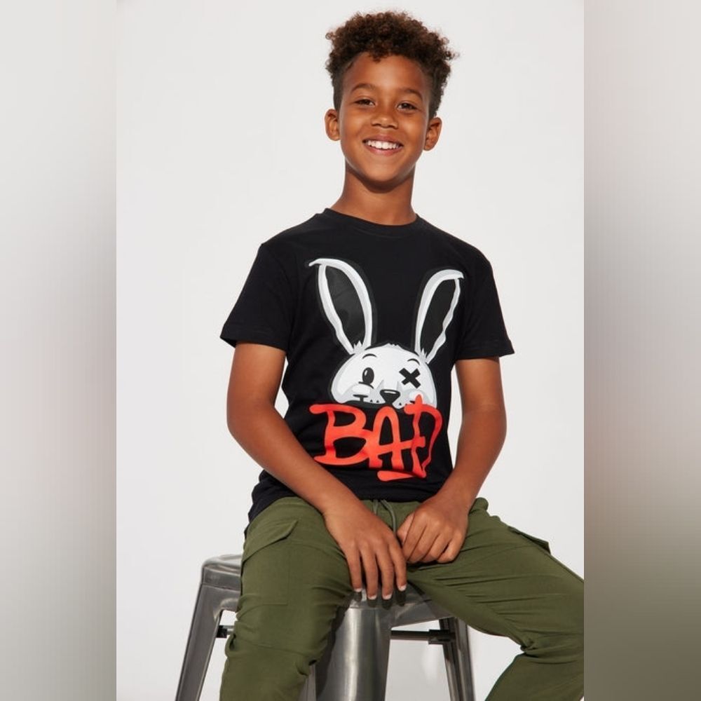 Bad Bunny Short Sleeve Graphic Tee